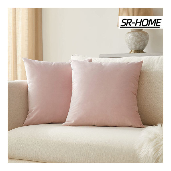 SRHOME Velvet Pillow Cover Wayfair